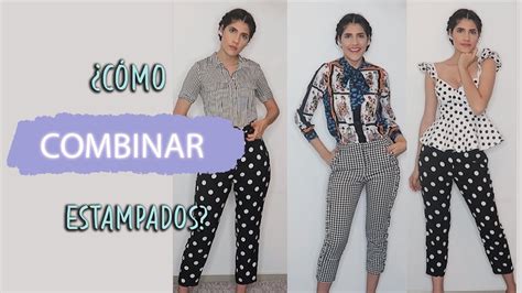 Como Combinar Estampados En La Ropa 😮 Andreaalvarezmp Youtube