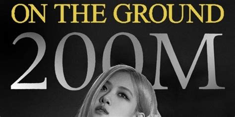 Blackpink ロゼ、ソロ曲「on The Ground」mv再生回数が2億回突破！ Kstyle