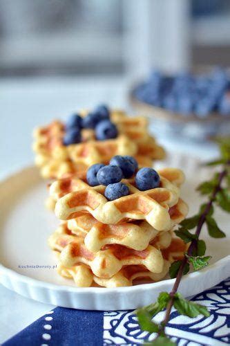 Gofry Belgijskie Przepis Kuchnia Doroty