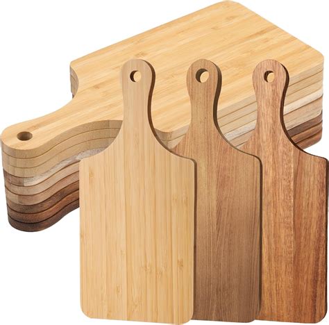 Amazon Pcs Bulk Cutting Board Bamboo Wood Acacia Wood Walnut