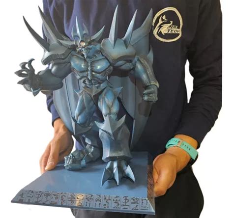 Figura De Obelisco El Atormentador Dios Egipcio Yugioh Cm Meses Sin