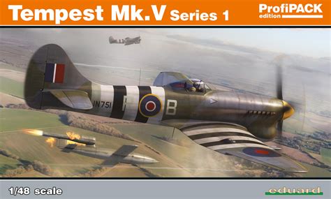 Eduard Tempest Mk V Series 1 1 48 Scale Model In Box Review