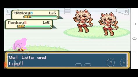 Moemon Mega Fire Red Shiny Buneary And Normal Buneary YouTube