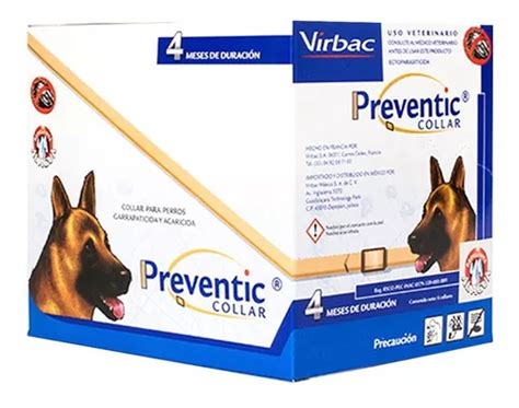 Virbac Preventic Collar Antiparasitario Perro Grande Meses Sin Intereses