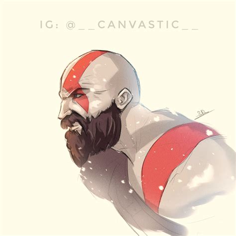 My Fanart Of Kratos R Godofwar