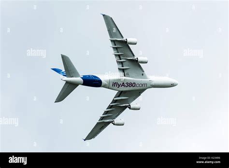 The Airbus A380 The Worlds Largest Passenger Airliner During Its