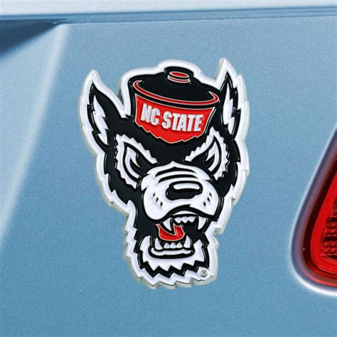 North Carolina State Wolfpack Color Car Emblem Sports Unlimited