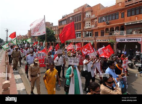 Samyukt Kisan Morcha Membres De Prendre Un Rassemblement Pendant Leur