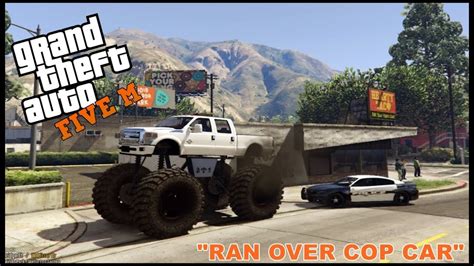 GTA 5 ROLEPLAY LIFTED TRUCK VS COP CAR EP 201 CIV YouTube