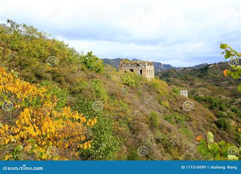 The Great Wall of China stock image. Image of construction - 171516099