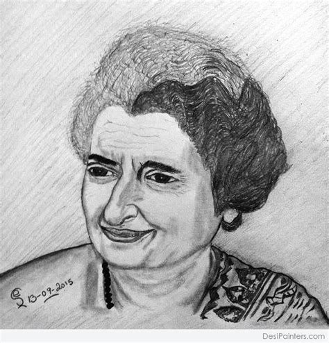 Gandhi Pencil Drawing at PaintingValley.com | Explore collection of ...