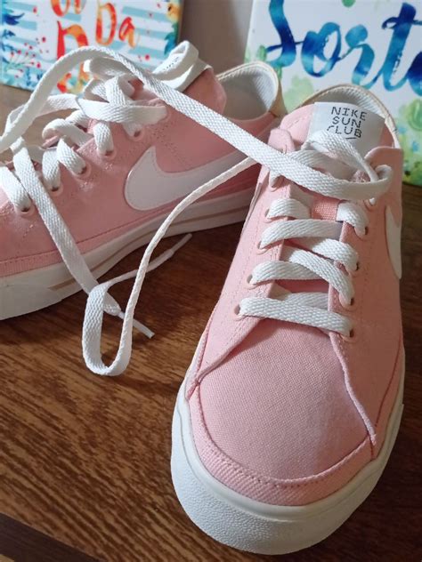 T Nis Nike Feminino Rosa Claro T Nis Feminino Nike Nunca Usado