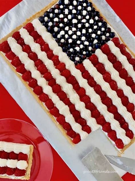 American Flag Fruit Pizza Recipe Great Eight Friends