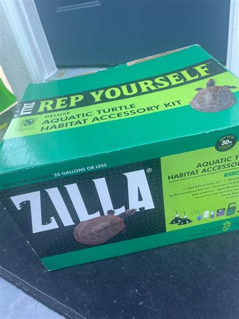 Zilla Aquatic Turtle Accessory Kit Gallon Petco