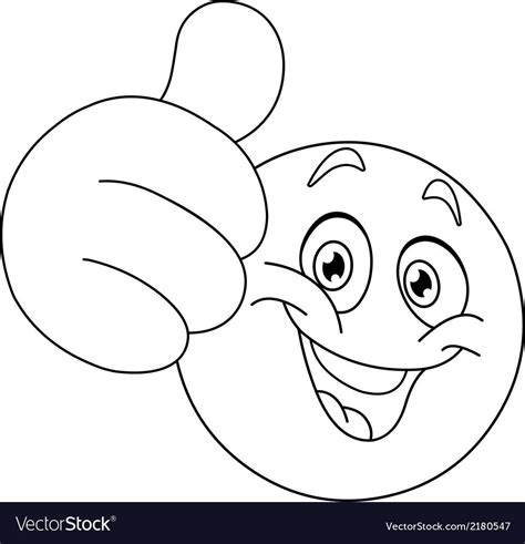 Thumbs Up Smiley Face Clip Art Black And White - Rectangle Circle