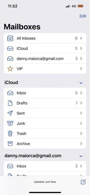 mail app  ios  step  step guide appletoolbox