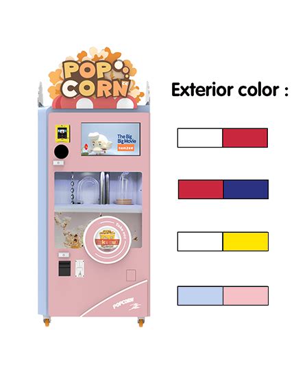 Fully Automatic Popcorn Vending Machine Manufacture Automatic Pop Corn