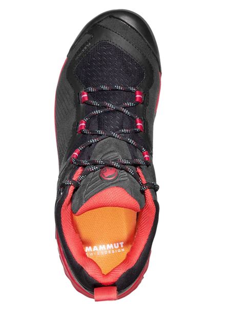 Mammut Sapuen Low Gtx Women Black Sunset Wanderschuhe Damen Snowleader