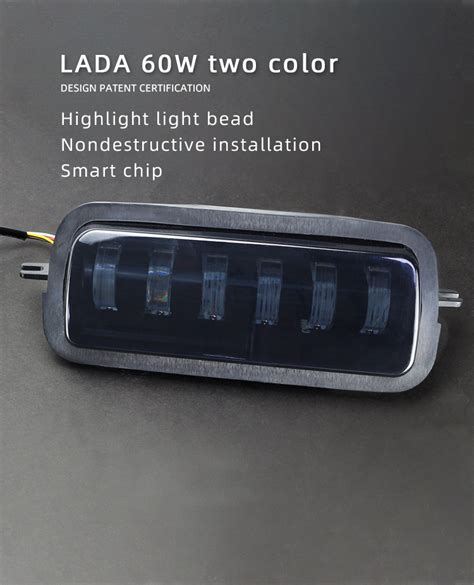 W Fog Lamp Lada Car Front Fog Light Assembly For Lada Led