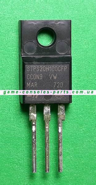 STPS20H100CFP 100V 10A High Voltage Power Schottky Rectifier PS4 Блок