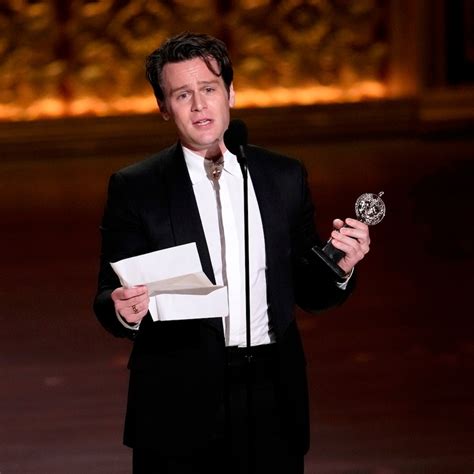 Tony Awards Read Jonathan Groffs Inspiring Speech After His 1st Win