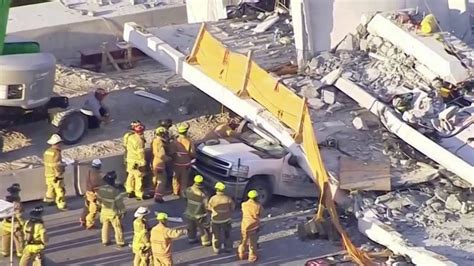 Police believe all victims found in Florida bridge collapse, 6 dead - NBC News