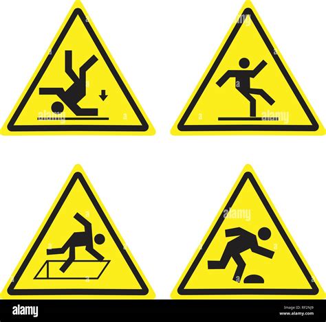 Yellow Hazard Warning Symbol Hi Res Stock Photography And Images Alamy