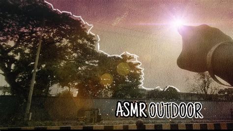 ASMR Outdoor Fast And Agressive Camera Taping Mouth Sound