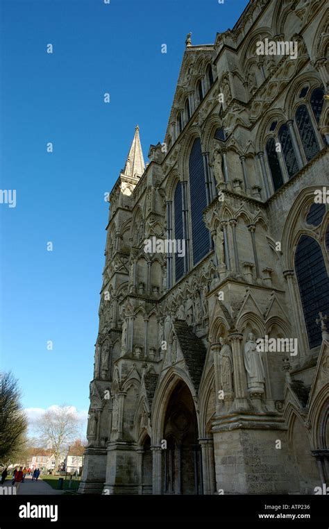 Salisbury Cathedral Salisbury Wiltshire England Uk United Kingdom