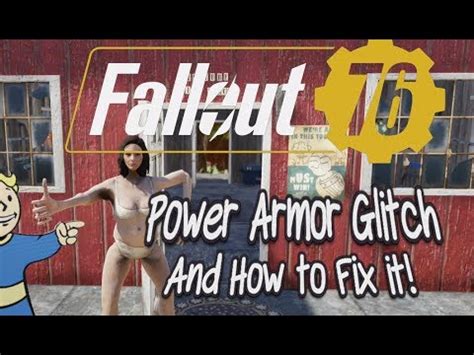 Fallout 76 Power Armor Glitch And How To Fix It YouTube