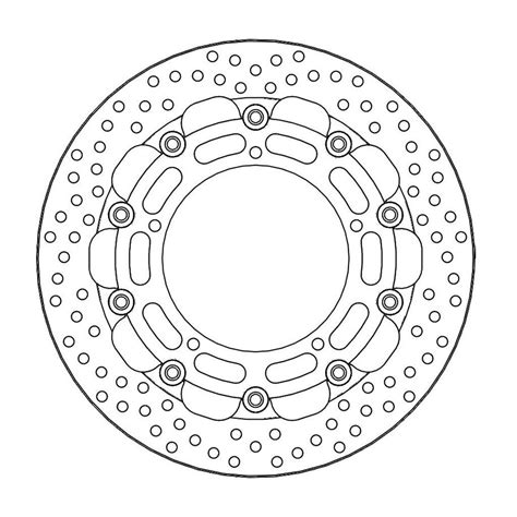 Bremsscheibe Moto Master Halo Vorn Schwimmend Yamaha YZF R6 S RJ09 06