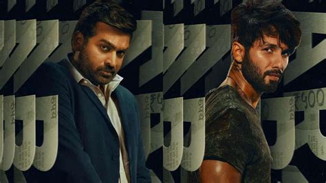 Shahid Kapoor Vijay Sethupathi S Fiery Looks From Prime Video Series