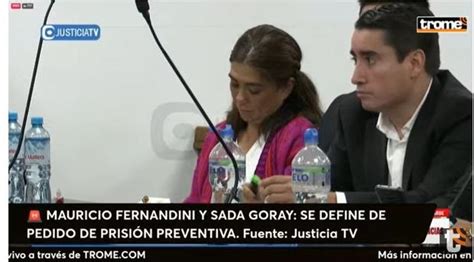 Caso Sada Goray En Vivo Poder Judicial Reanuda Lectura Del Veredicto Sobre Prisión Preventiva