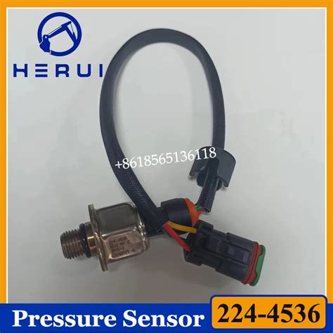 Fuel Rail Pressure Sensor Oem 224 4536 2244536 3pp61 3pp6 1 For C7 C9 Sensor