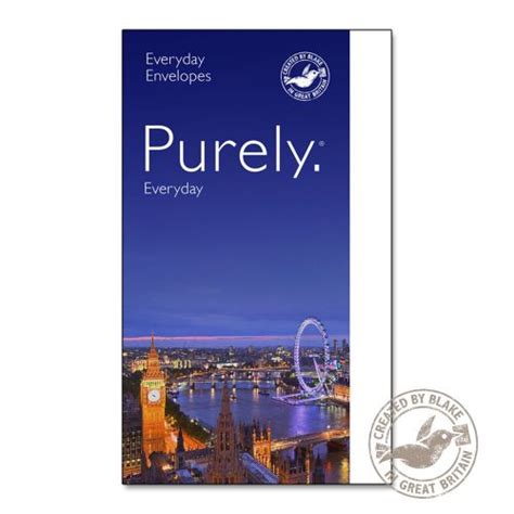 Blake Purelyeveryday Dl 80gsm Self Seal White Envelopes Pack Of 50