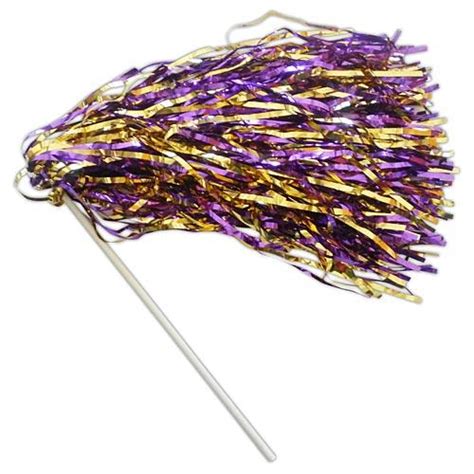 Our Metallic Purple And Gold Poms Will Get You Noticed In The Stands Each Of The Metallic