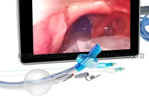 Video Double Lumen Bronchial Tube Left Right Sided Endobronchial Tube