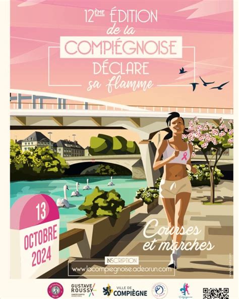 Octobre rose La Compiégnoise Compiègne dimanche 13 octobre 2024