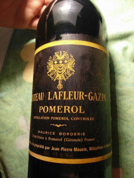 1990 Château Lafleur Gazin France Bordeaux Libournais Pomerol