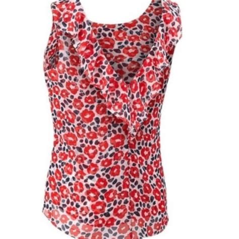 Cabi Tops Cabi 5356 Flipside Floral Reversible Top Large Euc Poshmark