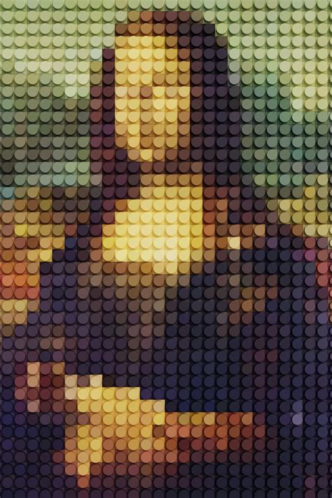 Lego Mona Lisa Masavant