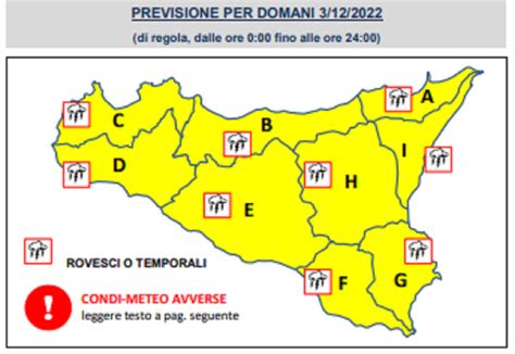 Allerta Meteo Gialla In Sicilia Torna Il Maltempo Ecco Le Previsioni