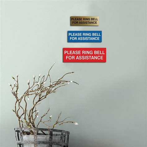 Please Ring Bell For Assistance Sign Etsy