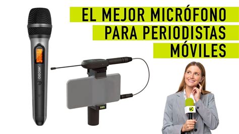 💥mejor MicrÓfono💥 Para Periodistas Móviles Micgo Reporter One Youtube