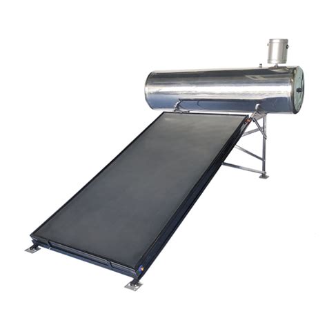 L Integrated Unpressurized Flat Plate Solar Hot Water Heater Solar