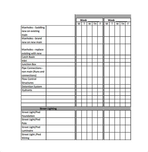 20+ New Home Construction Schedule Template | DocTemplates