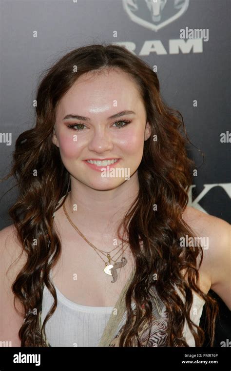 Madeline Carroll At The World Premiere Of Warner Bros Picturess The Lucky One Arrivals Held