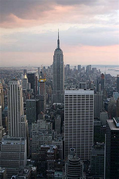 Vue Sur L Empire State Building Villes Empire State Building Four