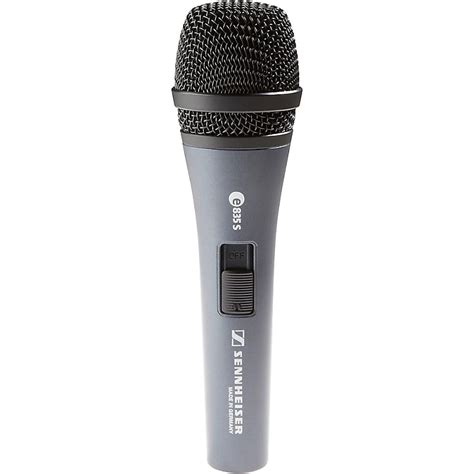 Sennheiser E835 S Dynamic Handheld Cardioid Microphone With Reverb