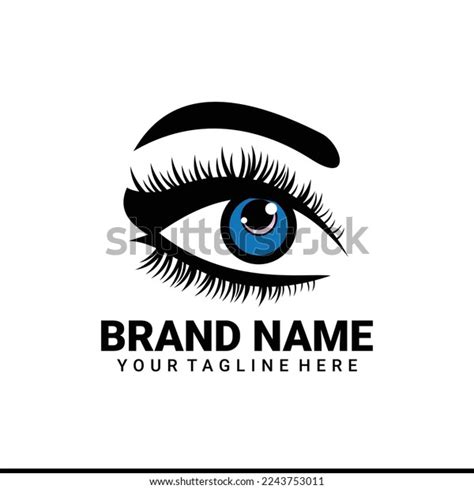 Eyelash Extension Logo Vector Illustration Stock Vector Royalty Free